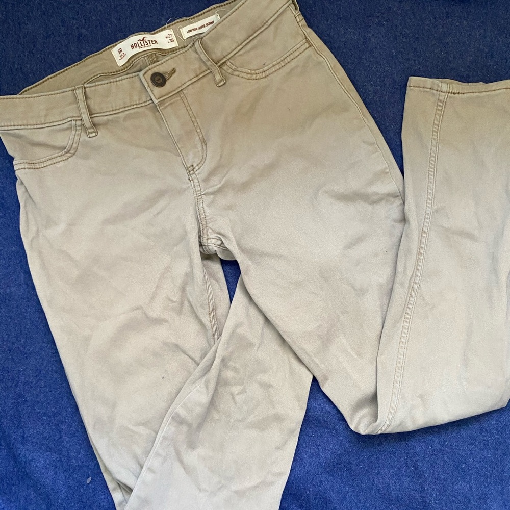 Tan Hollister Jeggings